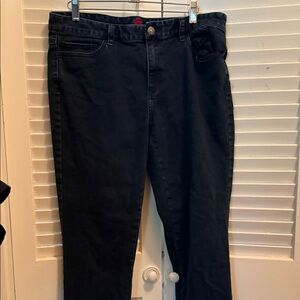 Brooks Brothers Women's Dark Straight Leg Jeans